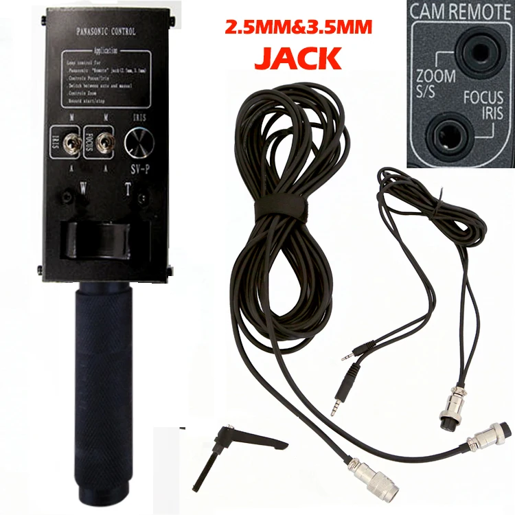 

Free Shipping Zoom and focus control for LANC Panasonic cameras HC-X1 AG-UX90 HC-PV100 AG-AC30 AG-UX180 HC-X1000 AG-AC90 AU-EVA1