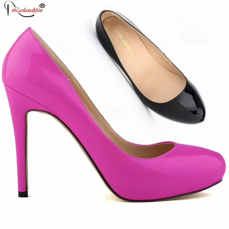 

Sexy Ladies Shoes With Heel 2016 New Spring Brand Pumps Womens High Heels Platform Shoe Pump Comfortable Shoes Smynlk-10003g