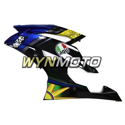 Акула инъекции пластмассы ABS Обтекатели для Yamaha YZF R6 год 2008- 09 10 11 12 13 14 15 мотоцикл тела Наборы блеск синий