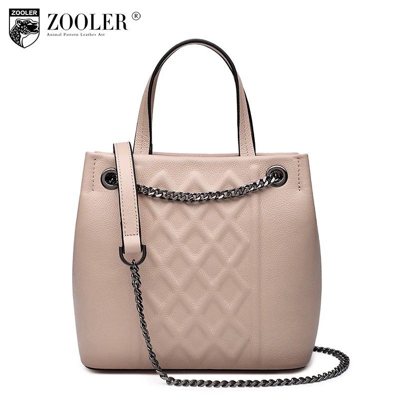 

Quality ZOOLER luxury handbags women bags designer women shoulder bag elegant genuine leather handbag chain bolsa feminina#3689