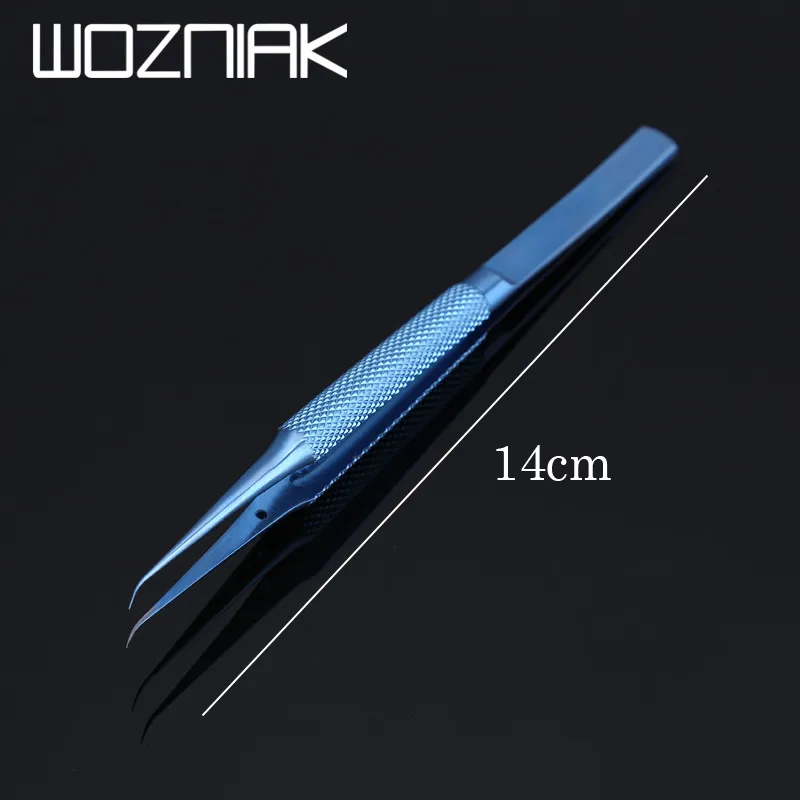 Kopen Titanium Legering Rvs Professionele Reparatie Tool 0.15mm Rand Precieze Vingerafdruk Vliegen Lijn Picker Pincet Straight Bend