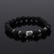 2015 Fashion font b jewelry b font Natural stone buddha beads font b bracelet b font