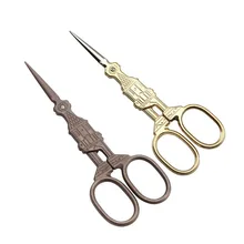 Sewing Tailor Scissors Church Leather Vintage Stainless Steel Scissors Cutter Sewing Fabric Church For Embroidery Scissors burdastyle sewing vintage modern