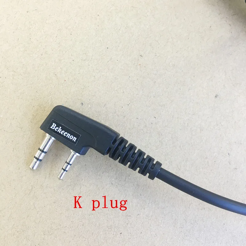 Bekeenon для DIY микрофона микрофонный кабель K штекер 4 штифта для Kenwood Baofeng Wouxun TYT Quansheng Puxing и т. д. рация