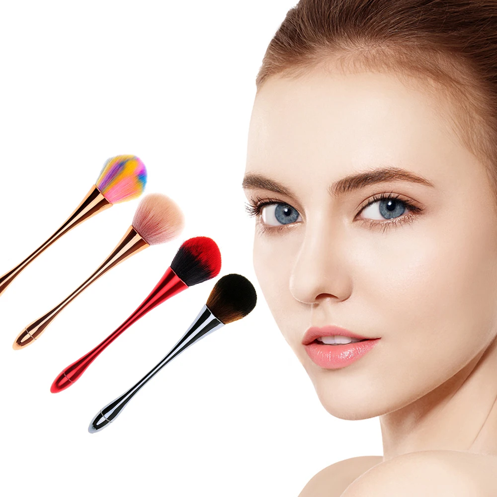 

1 PCS Handle Makeup Brush Cosmetic Foundation Brushes Size Wood Handle Eyeshadow Powder Brush Set