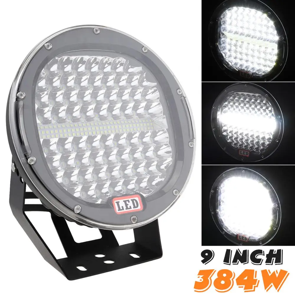 

Ultra Bright 9 Inch 378W Offroad LED Work Light Bar for 4WD 4x4 Off Road SUV ATV Truck Car LED Work Lamp Boat LED Lamp for Car
