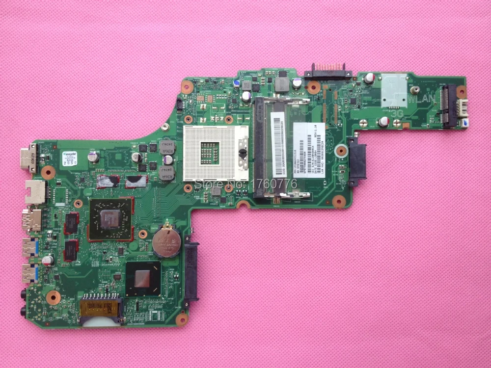 Для Toshiba L850 Материнская Плата Ноутбука H000051770 HM76 Чипсет HD 7670 М 2 ГБ 6050A2491301 MB 100%