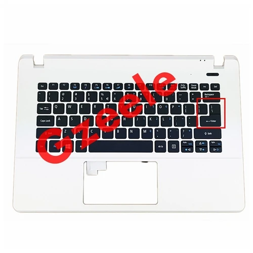 US GZEELE для ACER ASPIRE E13 ES1-311 ES1-331 Упор для рук с клавиатурой Великобритания США верхний чехол клавиатура ободок верхний чехол 60. MRTN1.030 - Цвет: US