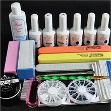 Manicure Tool Kit nail polish glue phototherapy machine lights manicure sets