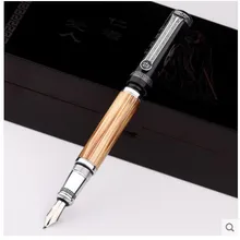 Duke Classic Confucius серия Бамбук металл 0,7 мм/1,2 мм перо из иридия авторучка на выбор чернильные ручки в подарок
