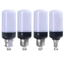 E12/E14/E26/E27/B22 SMD5736 Светодиодный лампочки «Кукуруза» 3/5/7/9/12 W затемнения лампочка прожектор в форме кукурузы украшения дома MAL999