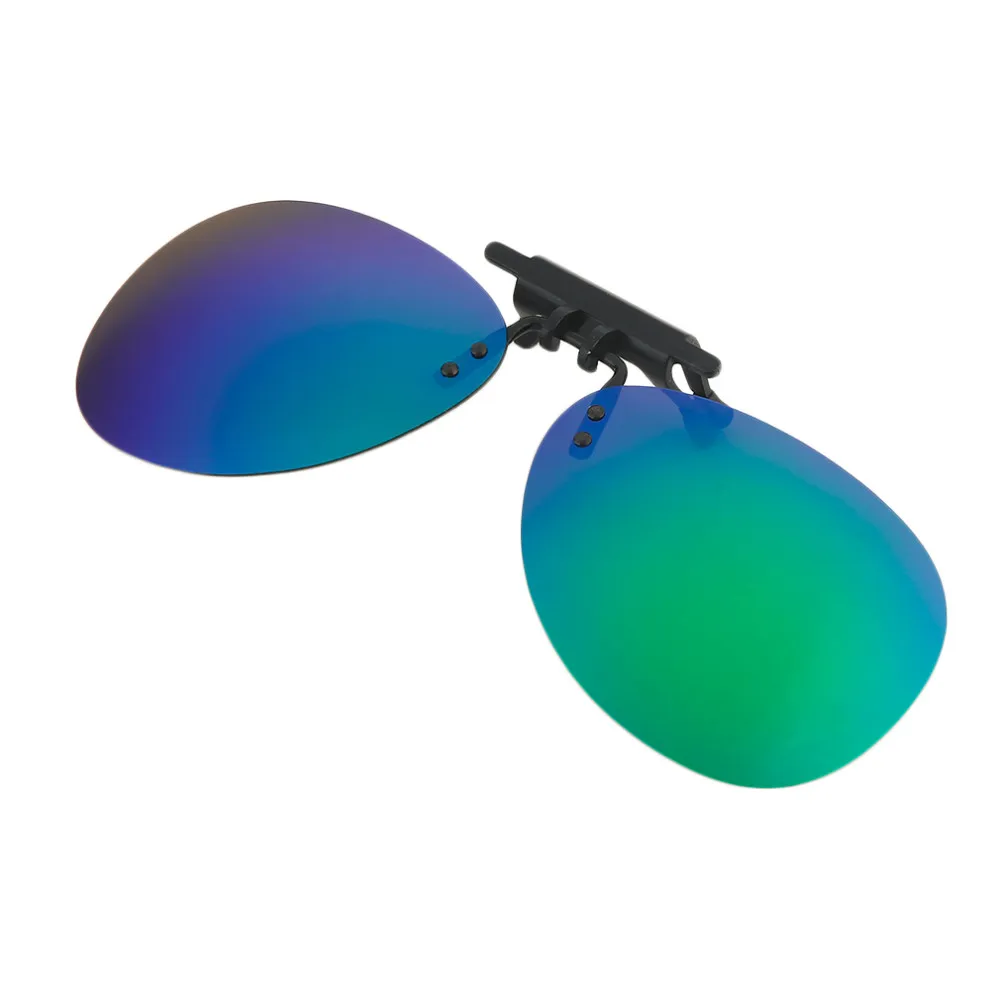 Поляризационные солнцезащитные очки для пилота, мужские солнцезащитные очки с линзами для ночного видения, солнцезащитные очки с откидывающейся застежкой, A30