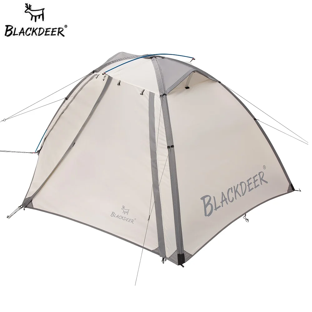 BLACKDEER Outdoor Camping Tent 200*140*110cm Double Layer Weather Resistant  for Fishing Hunting Adventure Family Party
