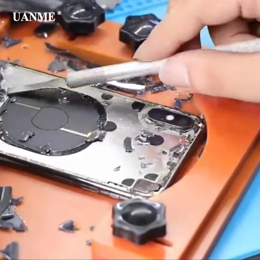 UANME задняя крышка отдельный разборный зажим-держатель приспособление для iPhone X 8P 8G разбитое стекло задняя крышка Fix инструмент для ремонта lcd