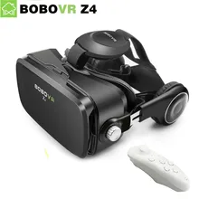BOBOVR Z4 3D Очки виртуальной реальности VR очки, виртуальная реальность, стерео очки, очки картонные очки виртуальной реальности VR гарнитура виртуальной реальности bobovr z4 мини разъем для наушников для 4,7-6,0 дюймов телефон