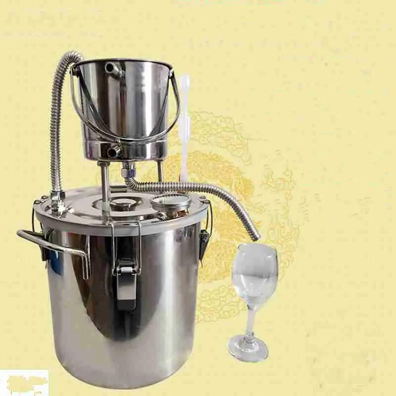

FREE SHIPPING 10L 20L DIY Home Distiller Alambic Alcohol Wine Making Device Kit Water Distiller Equipment