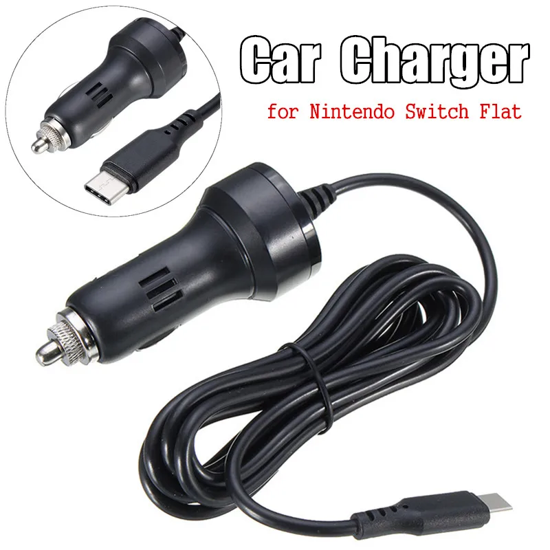 

2M Type C Reversible Plug and Play Fast Charging Car Charger Charging Cable Power Adapter For Nintend Switch Power Supply