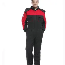 Зимняя одежда с хлопковой подкладкой комбинезон стеганая куртка тепловой оснастки Размер M-XXXL