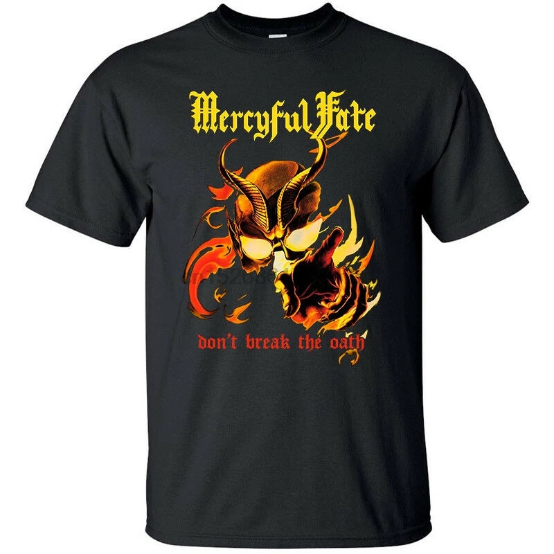 Mercyful Fate Dont Break The Oath black T shirt King Diamond all sizes ...