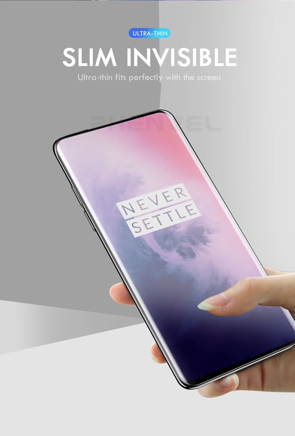 0,1 мм Защитная пленка для oneplus 6 7 pro гелевая Защитная пленка для oneplus 7 pro 6t 5t 3D задняя Гидрогелевая пленка