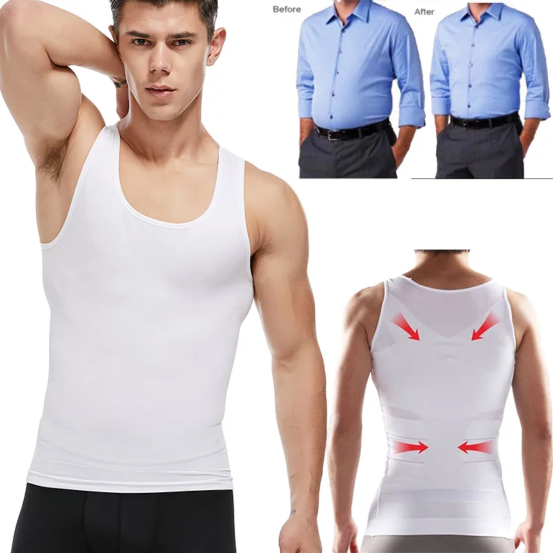 

Men Shapers Belt Belly Men Slimming Vest Body Shaper Abdomen Fat Burning Waist Sweat Corset Weight Dropshipping Shapewear