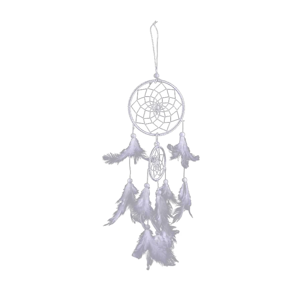 Feather Dream Catcher Dreamcatcher Handmade Large Wall Hanging Decoration Ornament White Colorful | Дом и сад