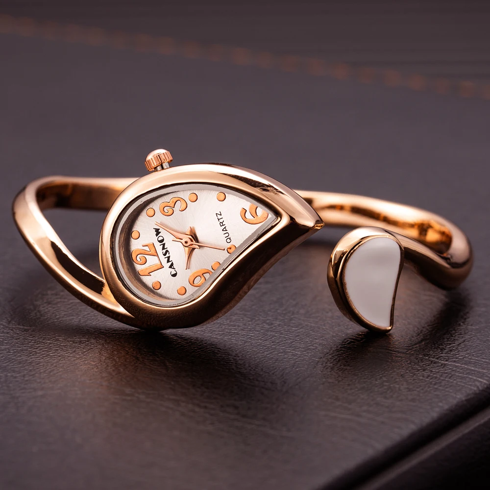 Relogio Feminino, модные женские часы-браслет из розового золота, роскошные стразы из нержавеющей стали, Женские Ювелирные Часы