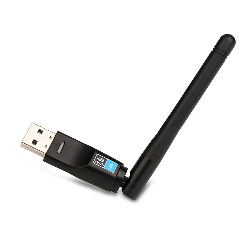 Мини беспроводной USB адаптер 150 Мбит/с антенна 802.11b/n/g 2 в 1 WiFi Bluetooth 4,0 приемник для компьютера ПК EM88