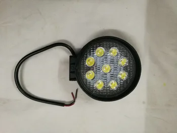

27W LED Work Lights For Offroad Engineering Vehicle ATV Lamp 12V Tractor Truck Light Boat SUV UTV Car Roof Light