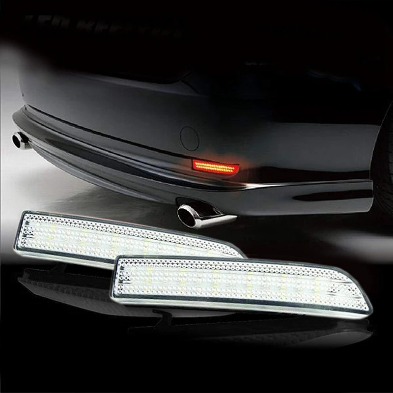 2X Автомобильный светодиодный габаритный задний фонарь тормозной задний бампер отражатель лампа для Toyota Avensis/Alphard Mki/Rav4 светодиодные задние фонари противотуманная остановка Pa