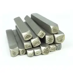 BateRpak металлическое ювелирное изделие дизайн штампы, сделай сам, стильный элегантный браслет, ювелирные изделия символы настроенные