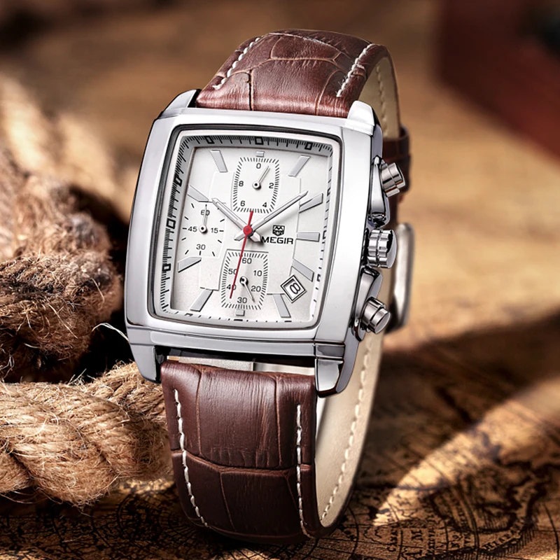 

Top Brand Original Watch Men Luxury Quartz Military Watches Genuine Leather Dress Wristwatch Mens Clock Relogio Masculino