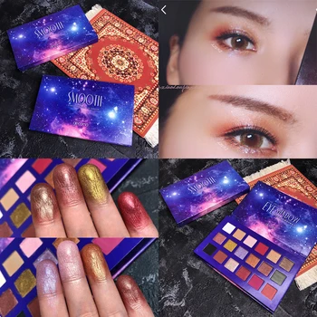 

18 Colors Makeup Eyeshadow Palette Shimmer Glitter Eye shadow Palette Matte Pigment Eye Shadow Pallete Makeup Pallete Cosmetics