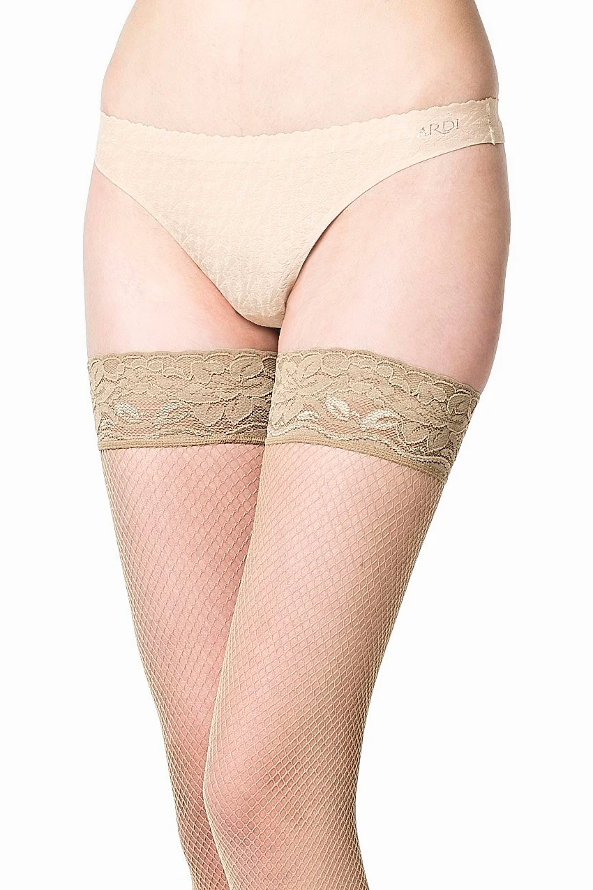 Чулки в сетку с кружевной резинкой ARDI|bas|fishnetfishnet lace |