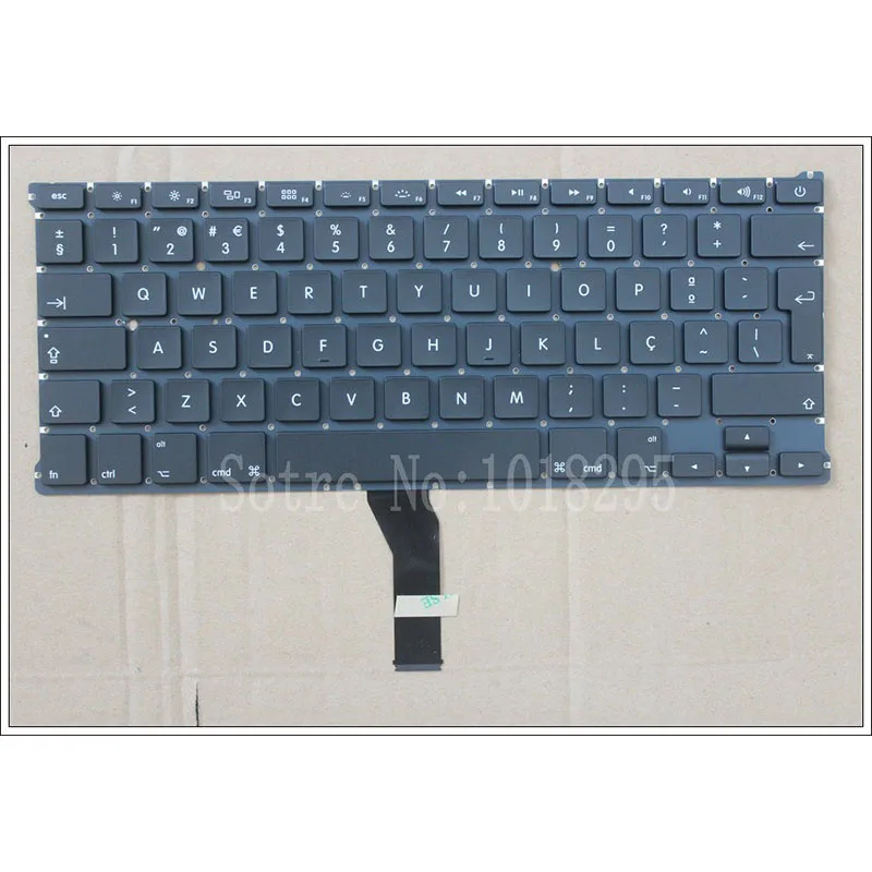 Новинка клавиатура Po для Macbook Air 1" A1466 A1369 Португалия Клавиатура ноутбука MD231 MD232 MC503 MC504 2011-15 лет