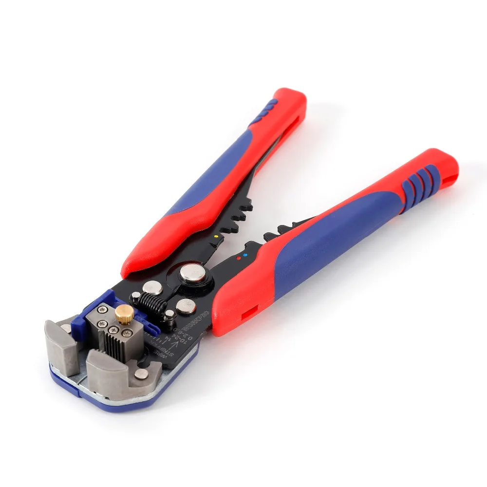 WORKPRO 8" Automatic Wire Stripper Self-Adjusting Tool Combination Electrical Cable Cutting Stripping Crimping Tools WORKPRO 8" Automatic Wire Stripper Self-Adjusting Tool Combination Electrical Cable Cutting Stripping Crimping Tools