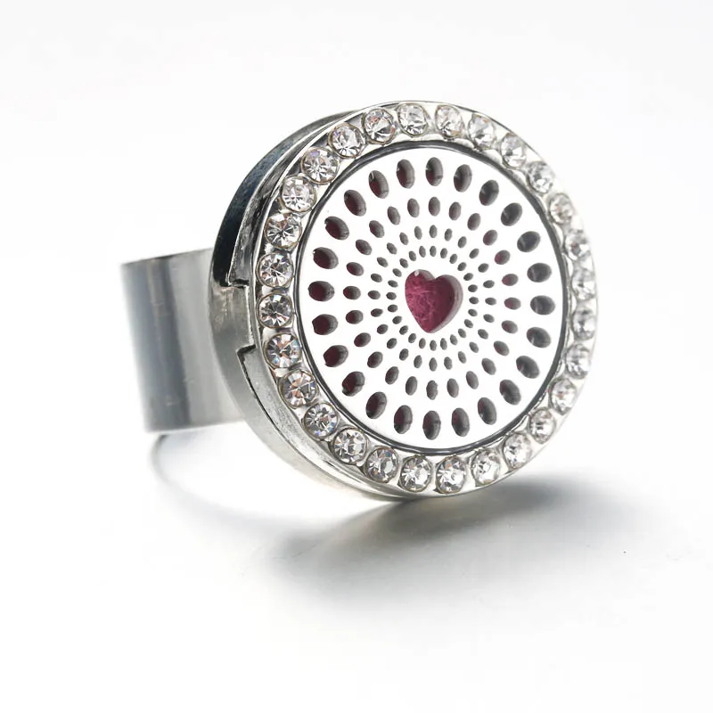 Stainless steel creative Heart Aromatherapy Essential Oil Diffuser