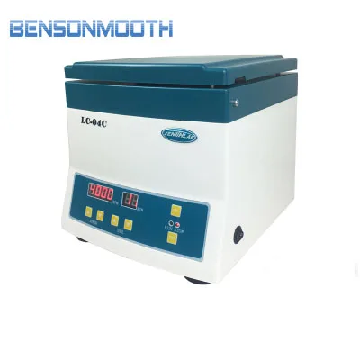 

Centrifuge centrifuge at low speed Maximum centrifugal rate 2325xg