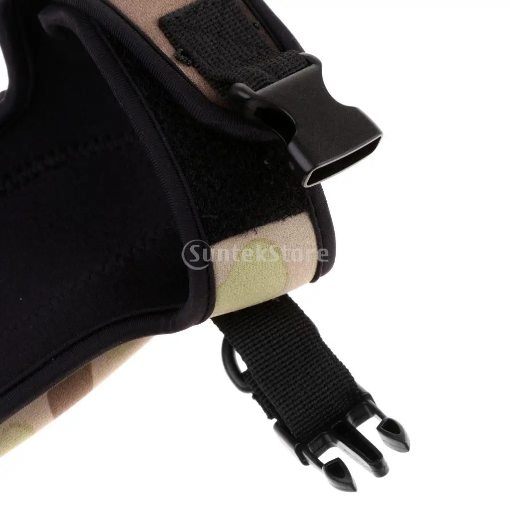 Adjustable Camo Scuba Tools Neoprene Sheath Holster Tech Dive Gear Equipment Diving Accessories