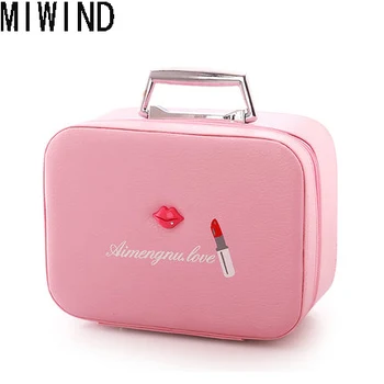 

Brand Women Cosmetic Bag High Quality Travel Cosmetic Organizer Zipper Portable Makeup Bag Designers Boxs Cosmetic Bags TKS1129