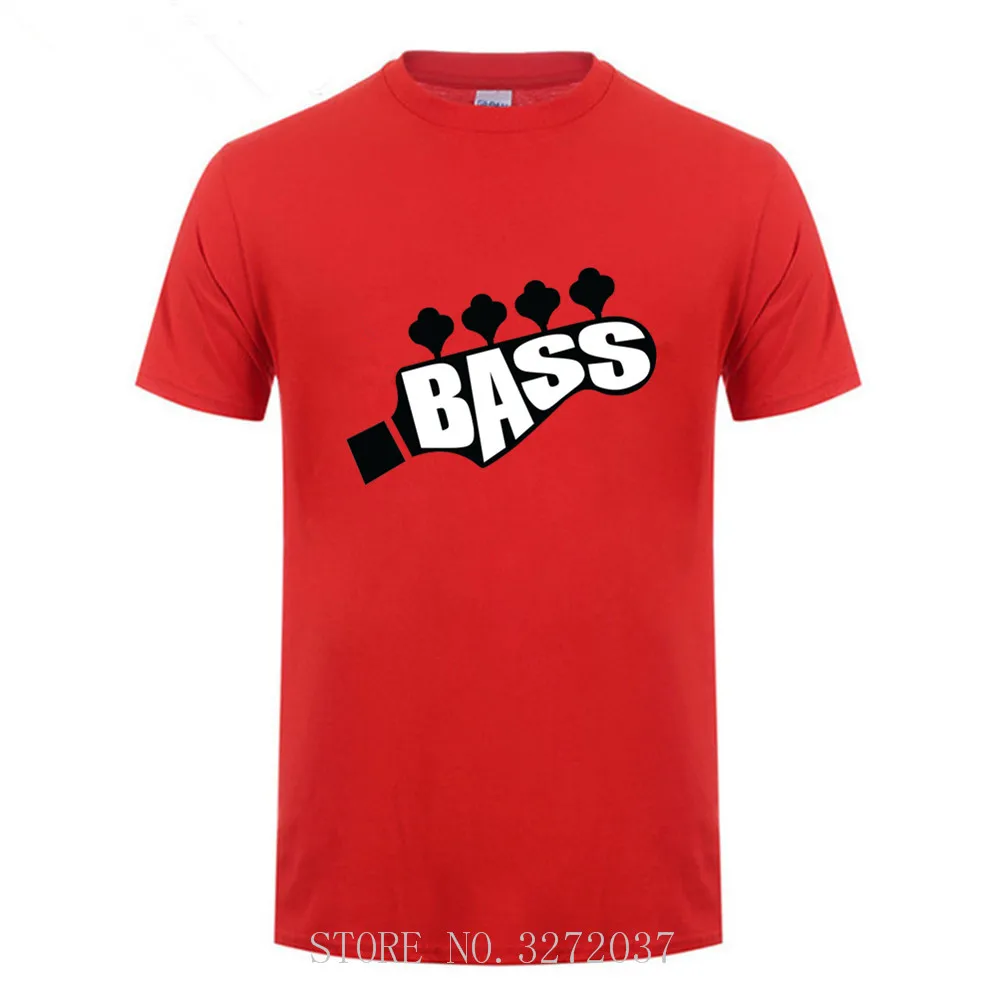 Bass Guitar Players Cool men T-shirt 2019 Funny Double Rhythm Electric T Shirt Men's 100%cotton Short Sleeves o-neck Tshirts | Мужская