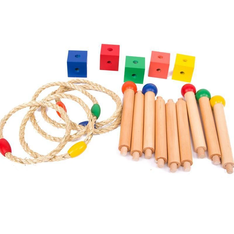 

Hoop Throwing Ring Ring Garden Game Pool Toy Outdoor Entertainment Throwing - Rope Throwing