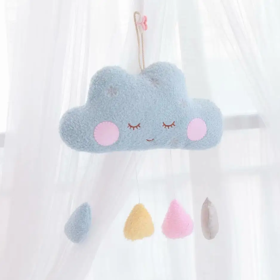 blue cloud 1 шт., 35*20 см, kawaii Dream, серия подвесных лунных облаков, плюшевые игрушки, милая детская подушка, куклы, мягкие игрушки, Декор, подарки - Цвет: blue cloud