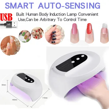

MSQ 2019 36W UV Nail Gel Curing Lamp Light Nail Gel Polish Dryer Nail Art Machine Wholesale Z3