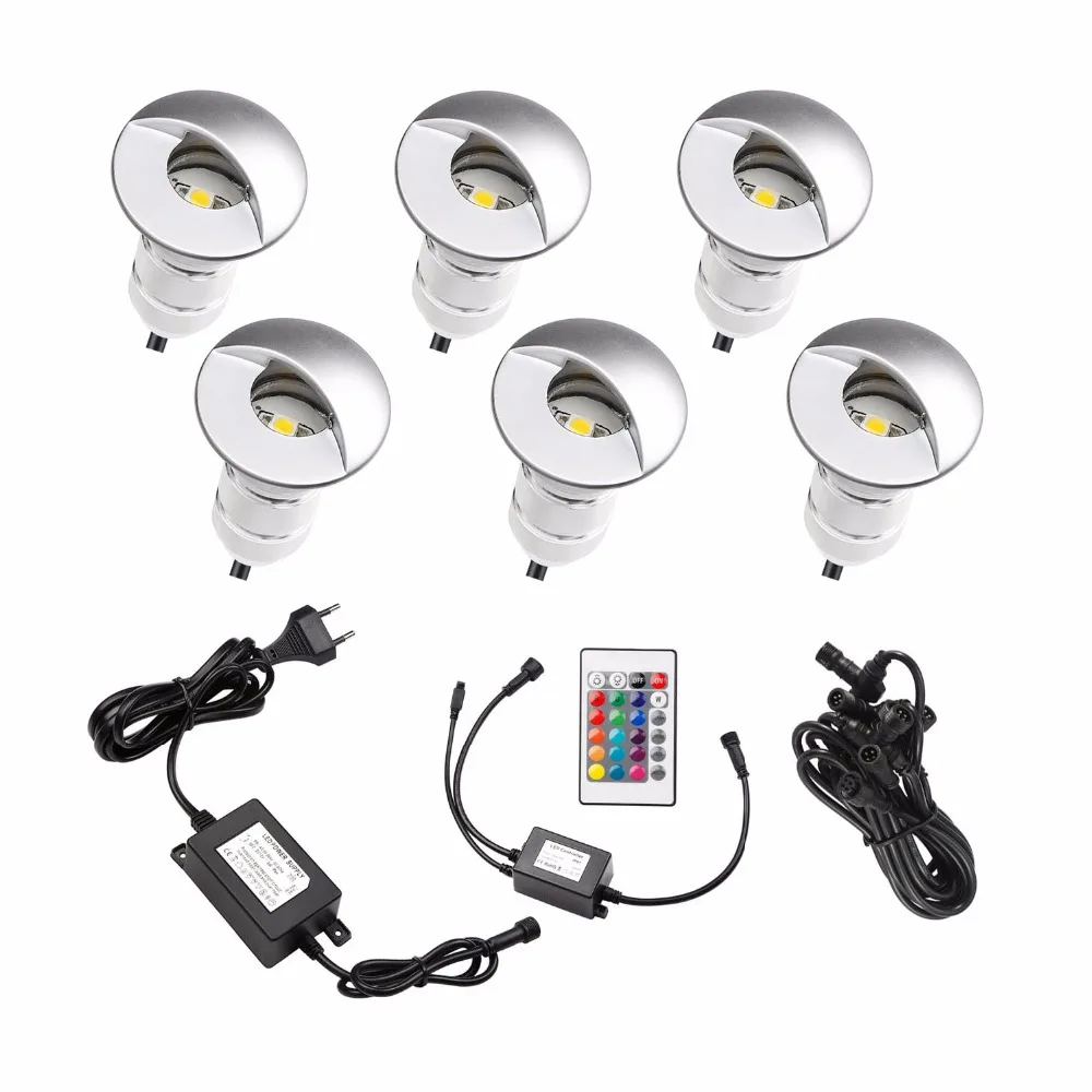 Download Remote Controlled Outdoor Rail Lighting Deck Step Lights Low Voltage Underground RGB Changeable ...