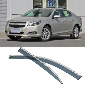 

Jinke 4pcs Blade Side Windows Deflectors Door Sun Visor Shield For Chevrolet Malibu