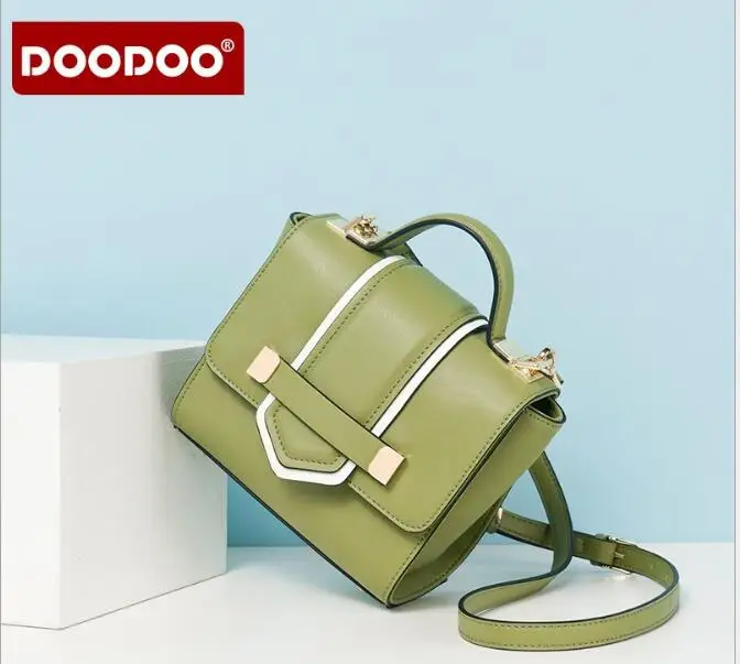 

Original DOODOO Famous Brands 2017 New FR429 Women Bag Handbags Crossbody Bags Vintage Messenger Bags For Girls Bolsos mujer