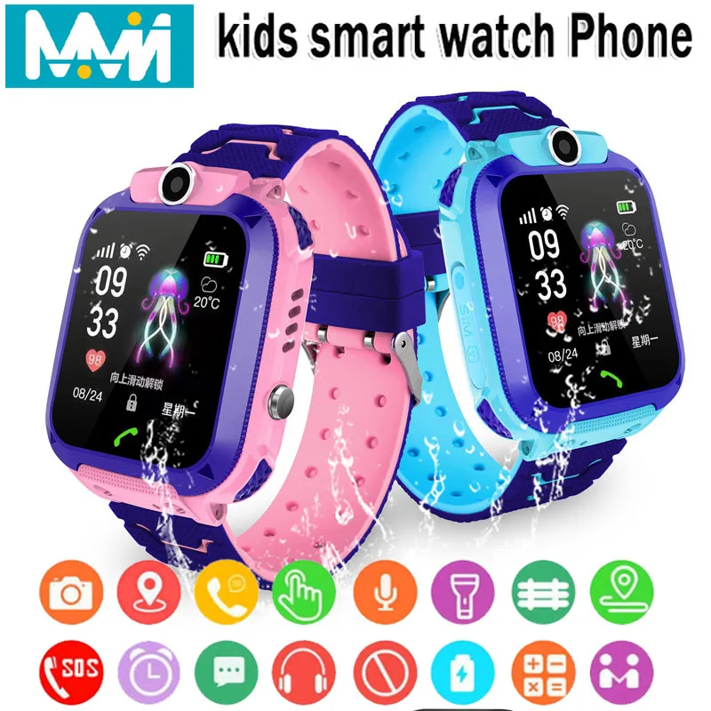 Childs Smart Watch IPX7 Waterproof Smart watch Touch