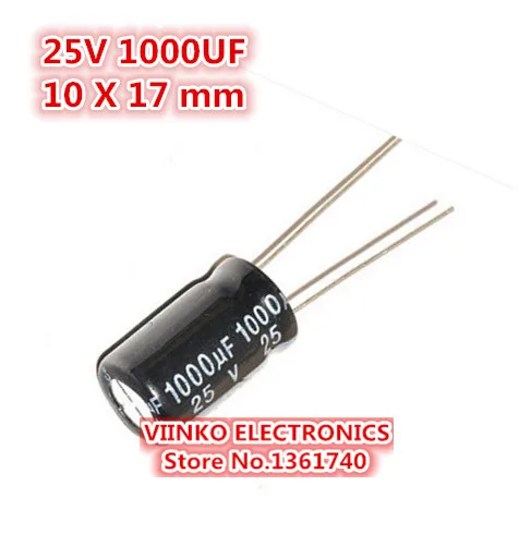 Конденсатор 25v 1000