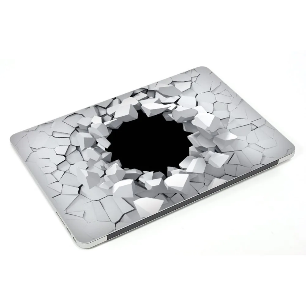 Protective Full-cover Vinyl Art Skin Decal Sticker Cover for Apple MacBook Air Pro A1398 A1286 A1278 A1466 A1706 A1707 3D Wall